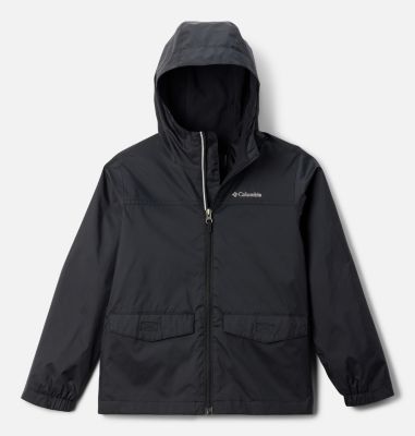 Manteau Rain-Zilla II pour garçons, Color: Black, image 1
