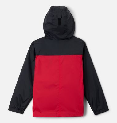 Manteau Rain-Zilla II pour garçons, Color: Black, Mountain Red, image 5