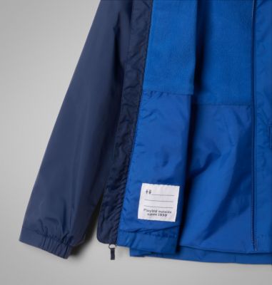 Manteau Rain-Zilla II pour garçons, Color: Collegiate Navy, Mountain Blue, image 16