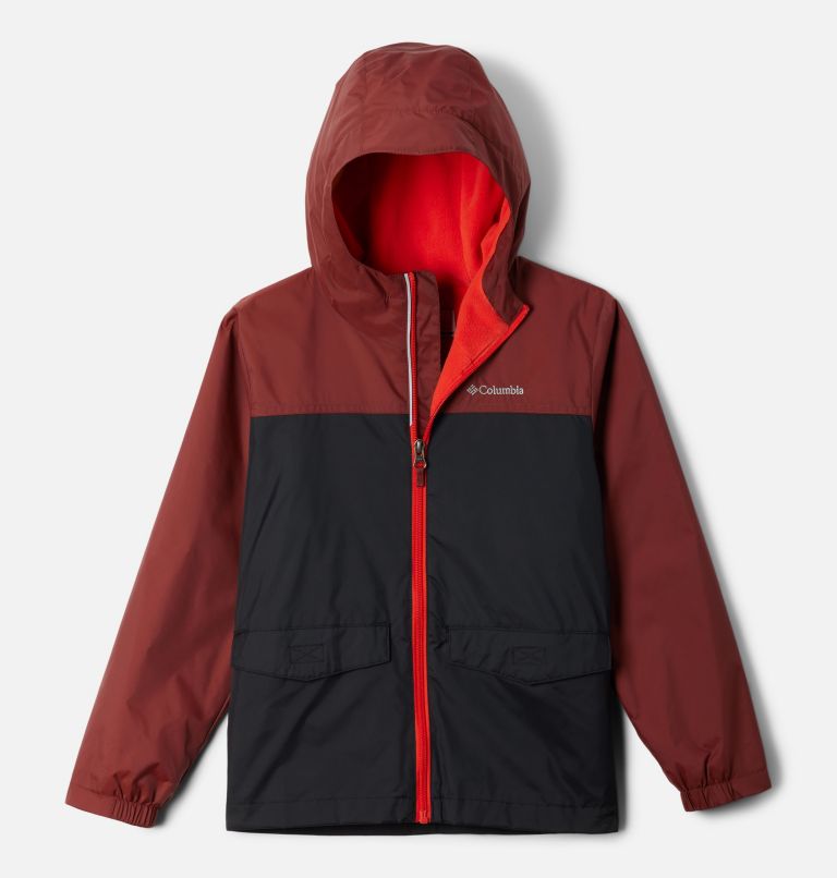 Boys fleece lined rain jacket online