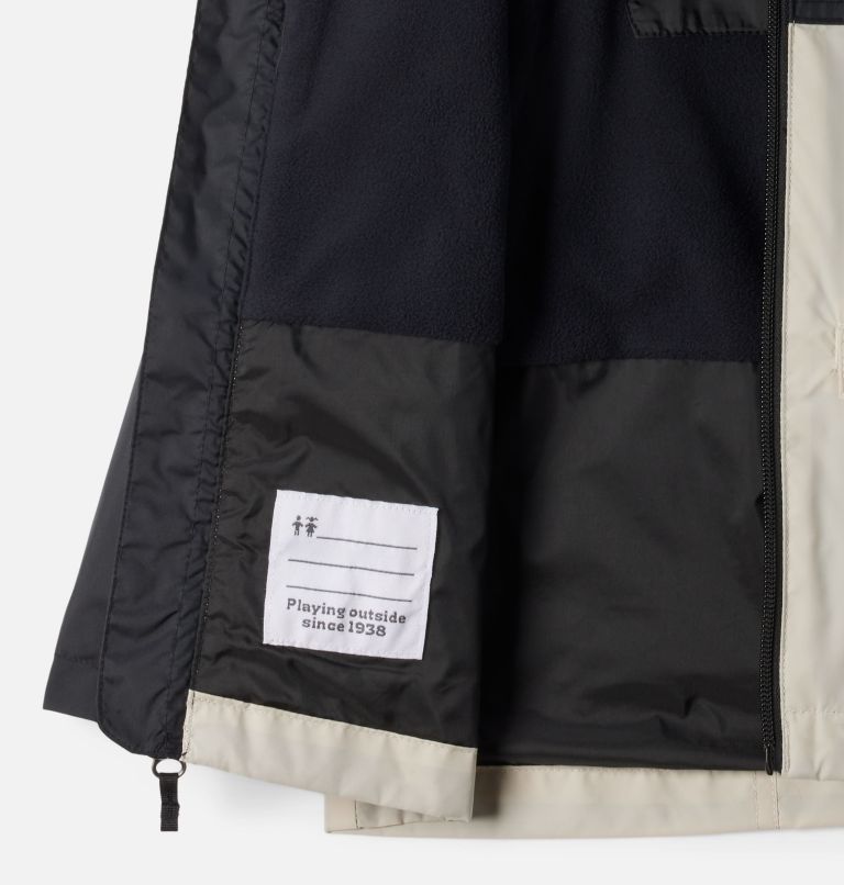Boys' Toddler Rain-Zilla II Jacket, Color: Black, Dark Stone, image 3