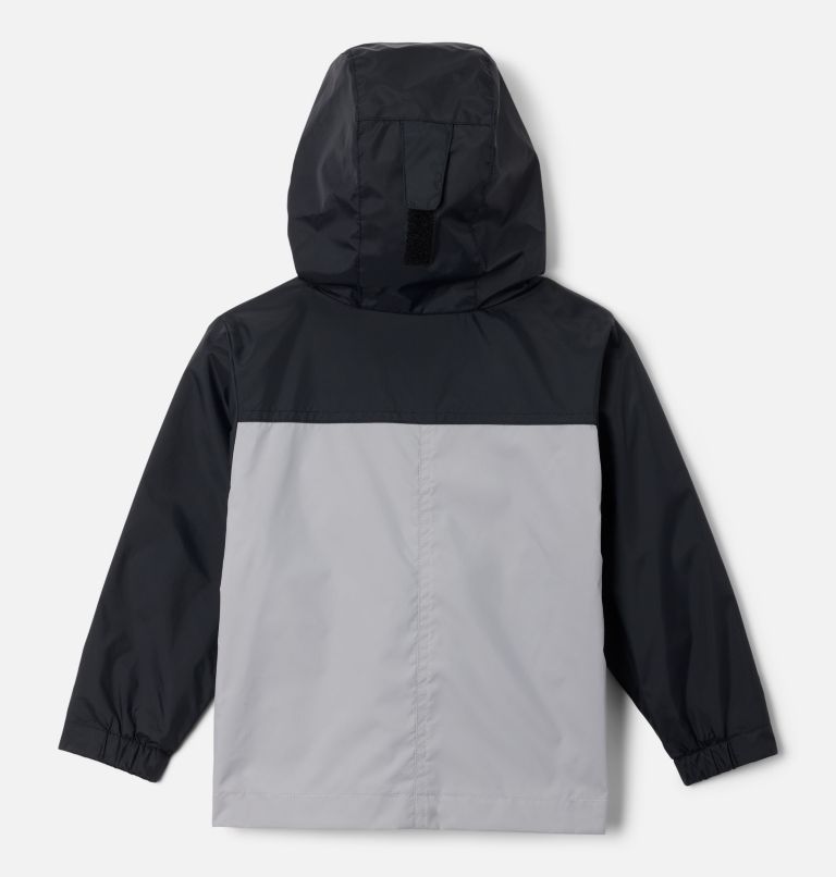 Boys' Toddler Rain-Zilla II Jacket, Color: Black, Columbia Grey, image 2