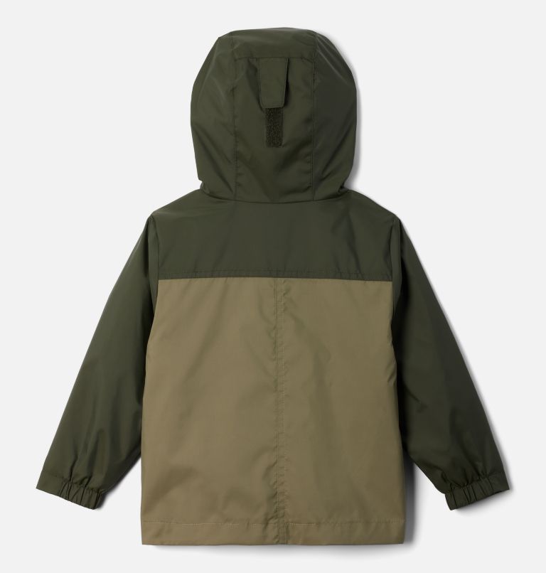 Boys' Toddler Rain-Zilla II Jacket, Color: Greenscape, Stone Green, image 2