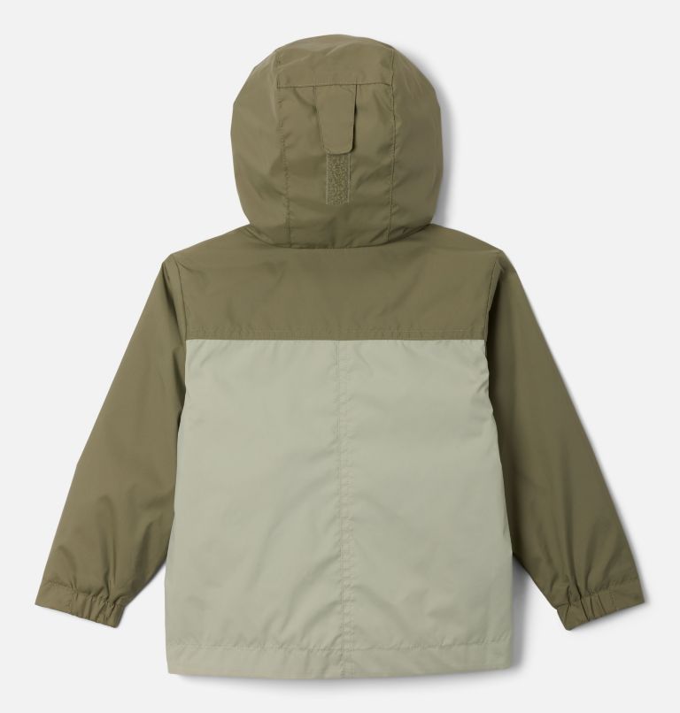 Boys' Toddler Rain-Zilla II Jacket, Color: Stone Green, Safari, image 2