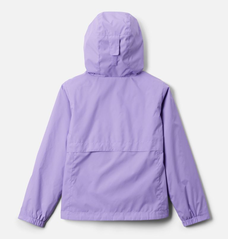 Girls' Rain-Zilla II Jacket, Color: Paisley Purple, image 2