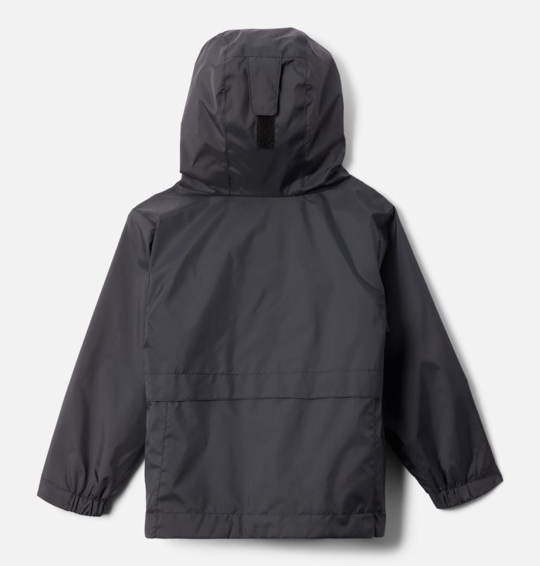 Girls' Toddler Rain-Zilla II Jacket, Color: Black, image 2