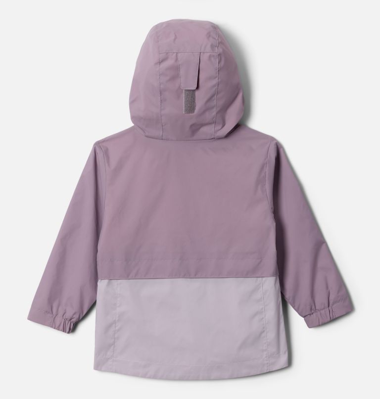 Girls' Toddler Rain-Zilla II Jacket, Color: Shale Purple, Lavender Pearl, image 2