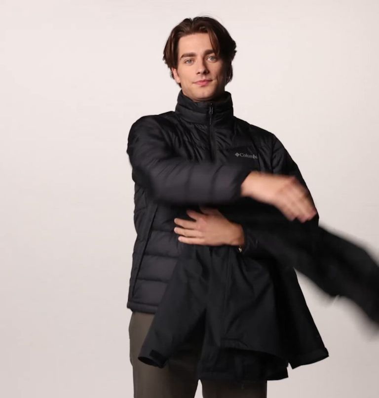 Men's Oak Harbor 3-in-1 Waterproof Insulated Jacket, Color: Black