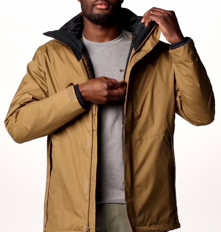 Men's Oak Harbor 3-in-1 Waterproof Insulated Jacket, Color: Delta
