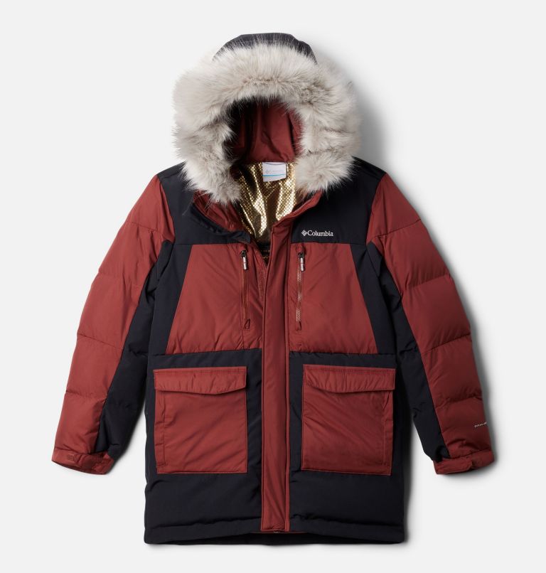 Parka Marquam Peak Fusion II pour garçons, Color: Black, Spice, image 1