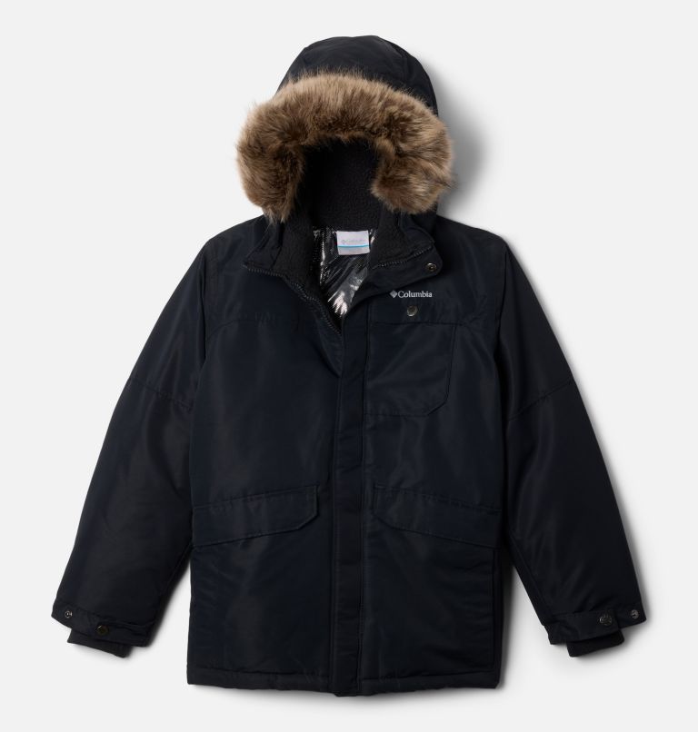 Boys' Nordic Strider II Jacket, Color: Black, image 1