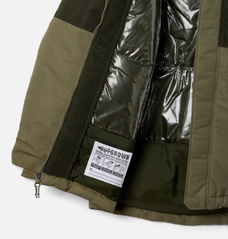 Boys' Nordic Strider II Jacket, Color: Stone Green, Greenscape, image 3