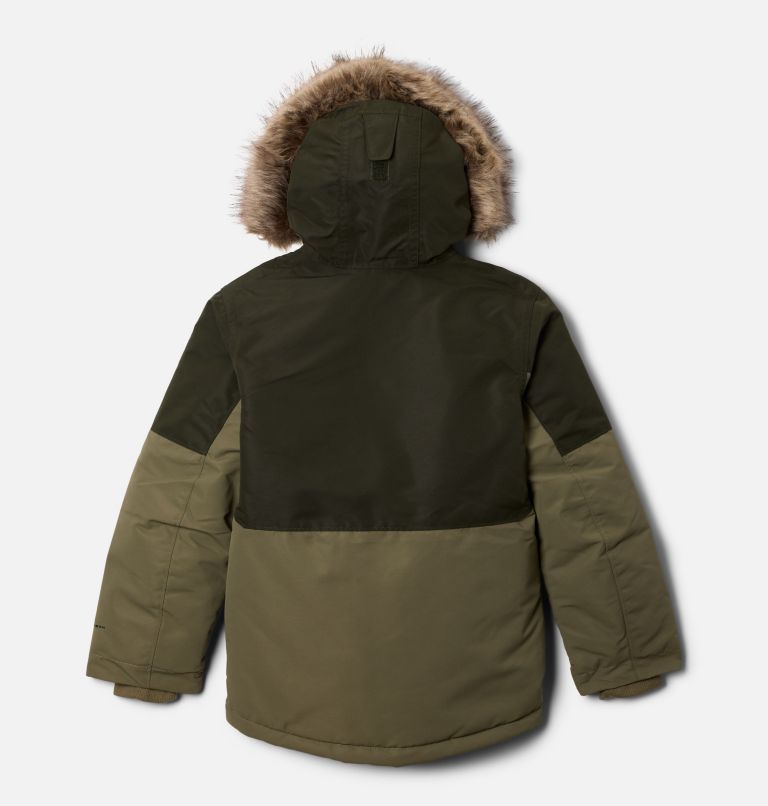 Boys' Nordic Strider II Jacket, Color: Stone Green, Greenscape, image 2