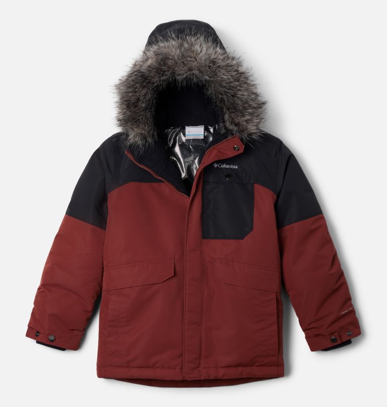 Veste Nordic Strider II pour garçons, Color: Spice, Black, image 1