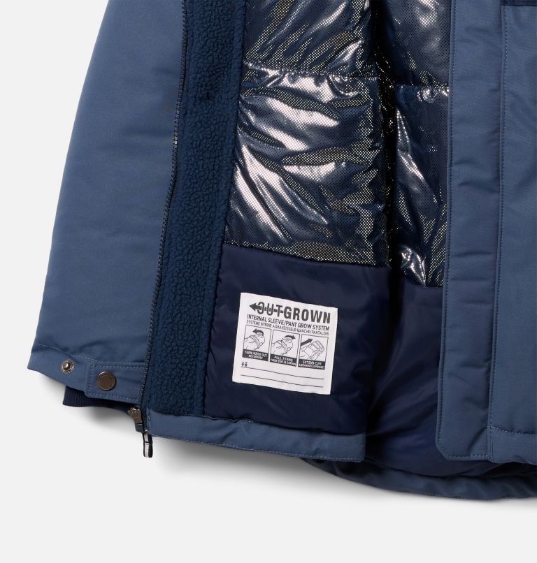 Boy's Nordic Strider II Waterproof Parka, Color: Dark Mountain, Collegiate Navy, image 3