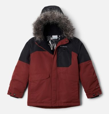 Boy's Nordic Strider II Waterproof Parka, Color: Spice, Black, image 1