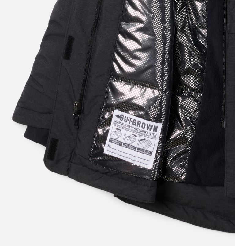 Girl's Nordic Strider II Waterproof Parka, Color: Black, image 3