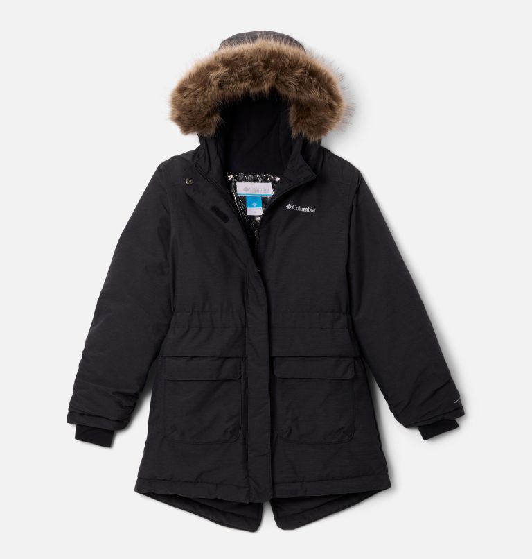Girls' Nordic Strider II Jacket, Color: Black, image 1