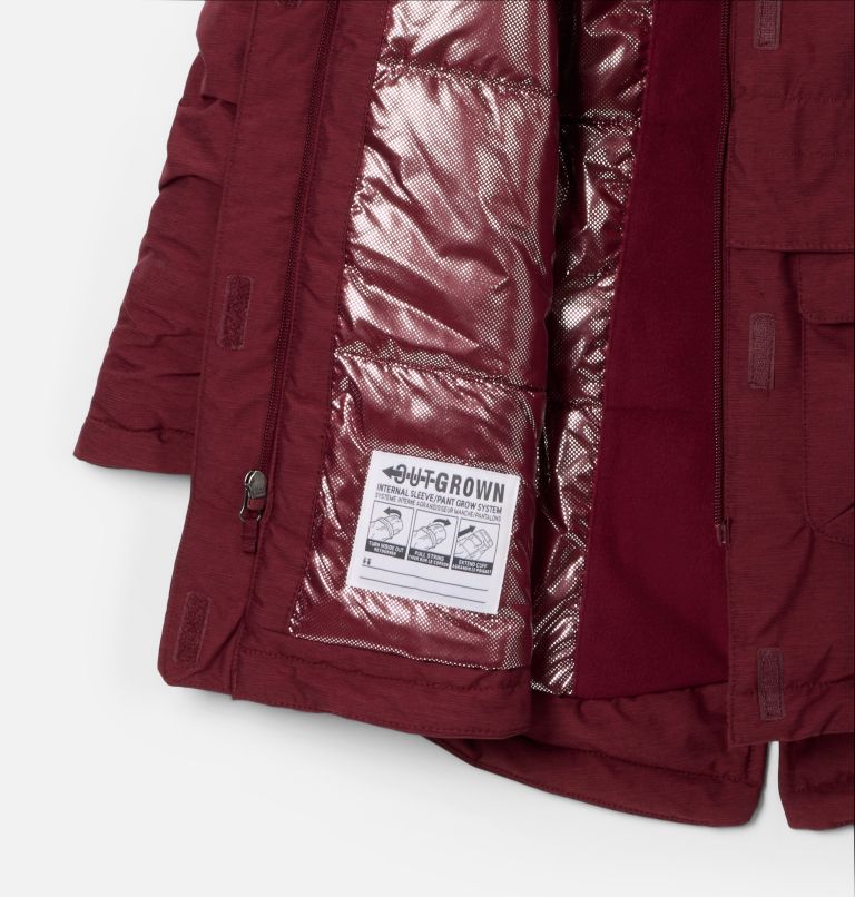 Girls' Nordic Strider II Jacket, Color: Rich Wine, image 3