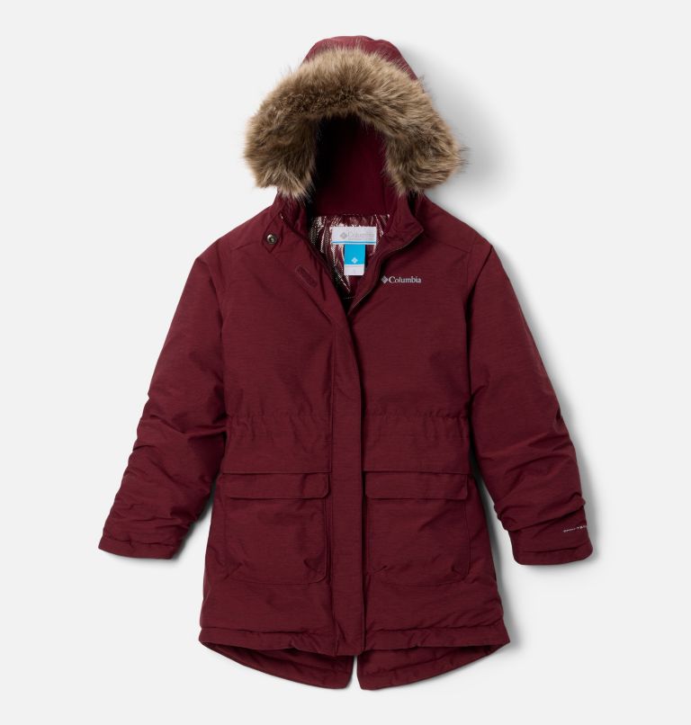 Girls' Nordic Strider II Jacket, Color: Rich Wine, image 1