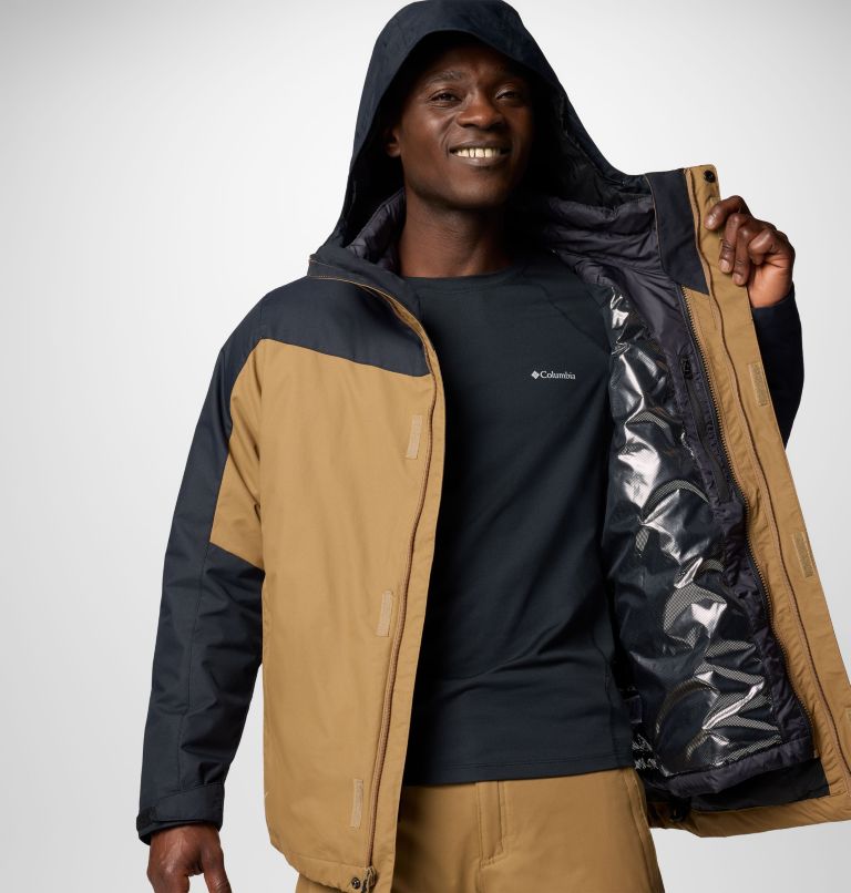 Men's Whirlibird V Interchange Jacket, Color: Delta, Black, image 6