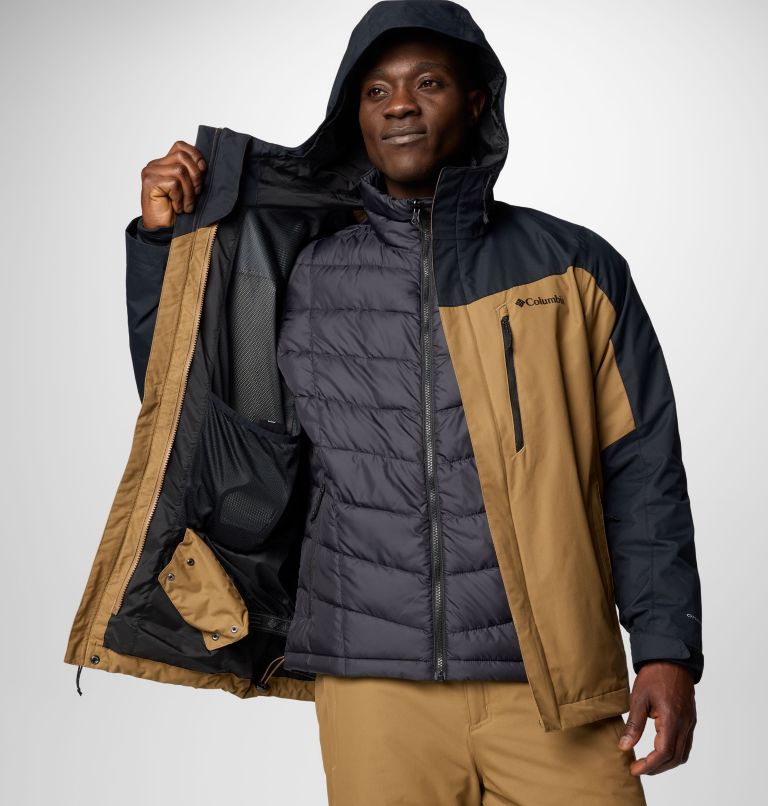 Men's Whirlibird V Interchange Jacket, Color: Delta, Black, image 8
