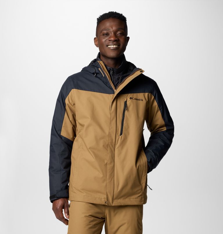 Men's Whirlibird V Interchange Jacket, Color: Delta, Black, image 1
