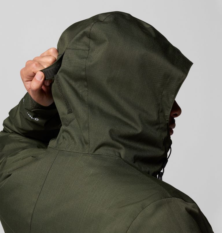 Men's Whirlibird V Interchange Jacket, Color: Greenscape Melange, image 13