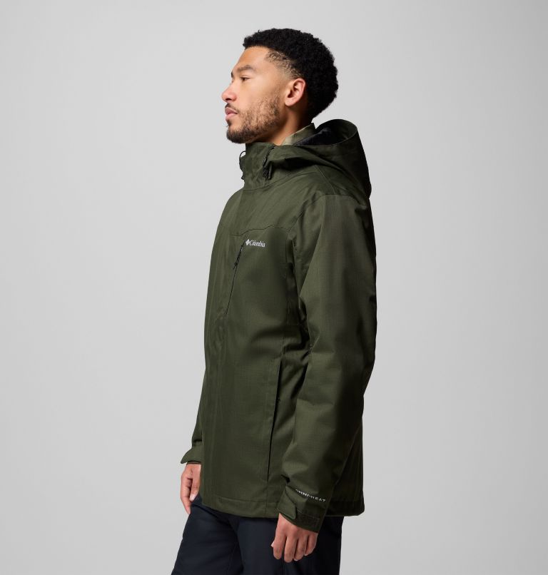 Men's Whirlibird V Interchange Jacket, Color: Greenscape Melange, image 4