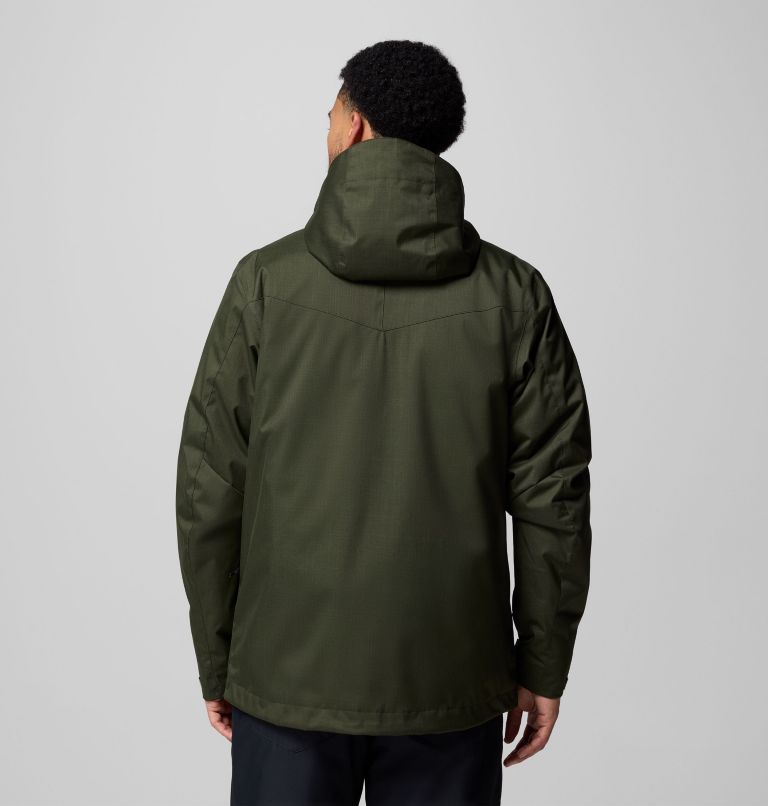 Men's Whirlibird V Interchange Jacket, Color: Greenscape Melange, image 3