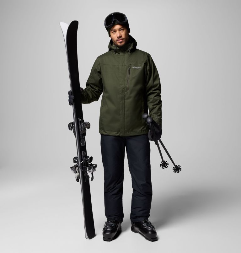 Men's Whirlibird V Interchange Jacket, Color: Greenscape Melange, image 2