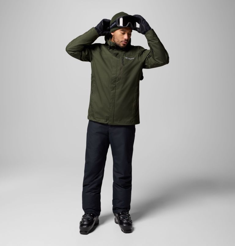 Men's Whirlibird V Interchange Jacket, Color: Greenscape Melange, image 15