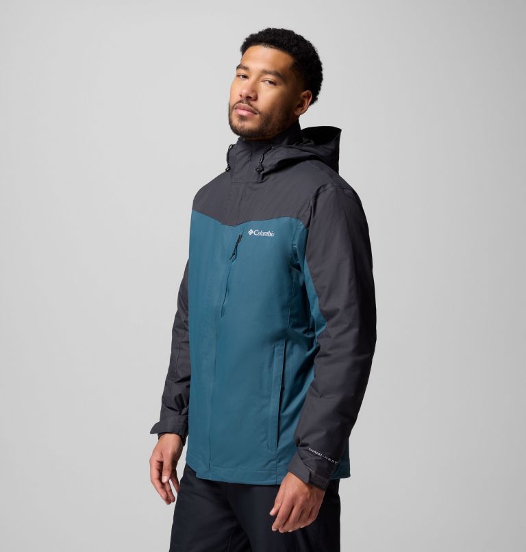 Manteau Interchange Whirlibird V pour hommes, Color: Everblue, Shark, image 4