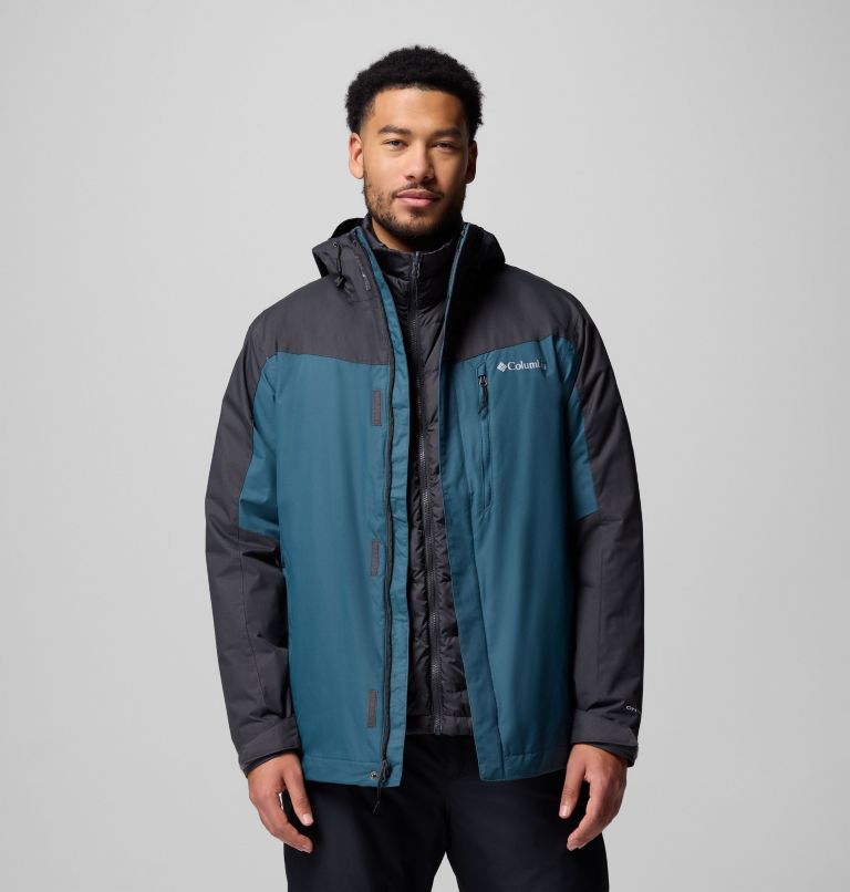 Manteau Interchange Whirlibird V pour hommes, Color: Everblue, Shark, image 5