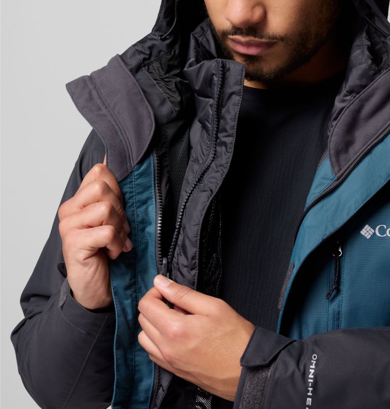 Manteau Interchange Whirlibird V pour hommes, Color: Everblue, Shark, image 6