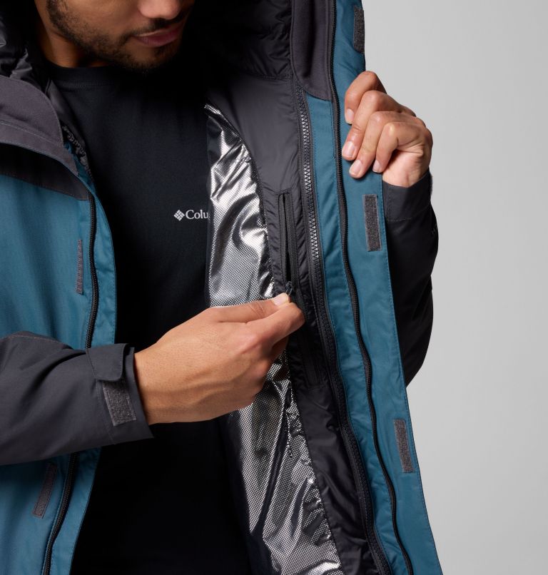 Manteau Interchange Whirlibird V pour hommes, Color: Everblue, Shark, image 8