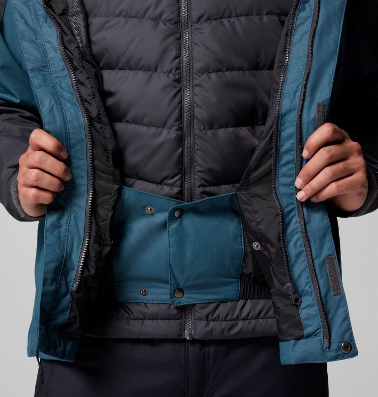 Manteau Interchange Whirlibird V pour hommes, Color: Everblue, Shark, image 10