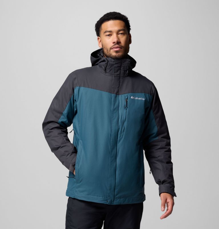 Manteau Interchange Whirlibird V pour hommes, Color: Everblue, Shark, image 1
