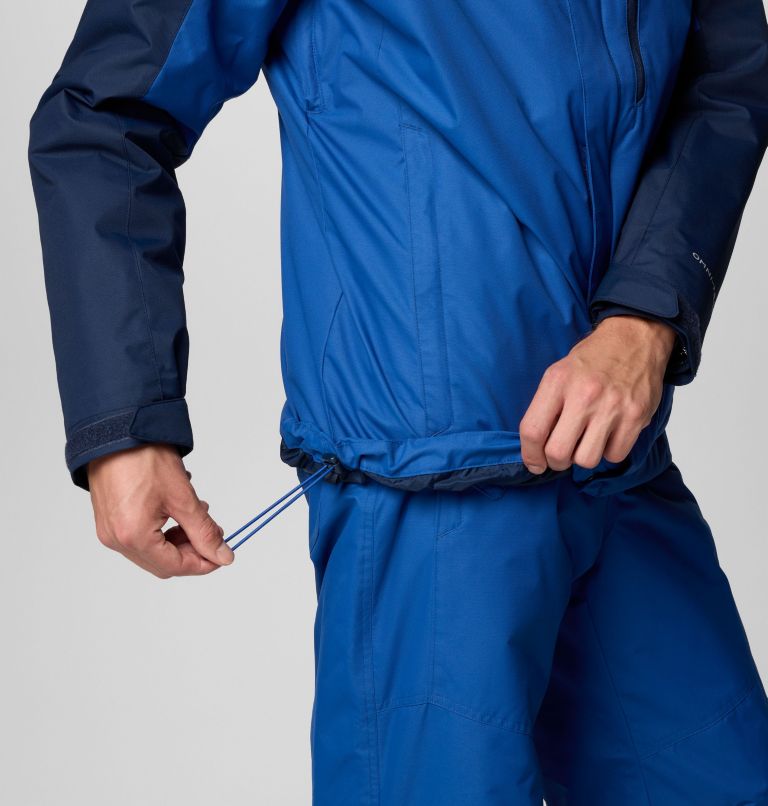Men's Whirlibird V Interchange Jacket, Color: Mountain Blue, Collegiate Navy, image 11
