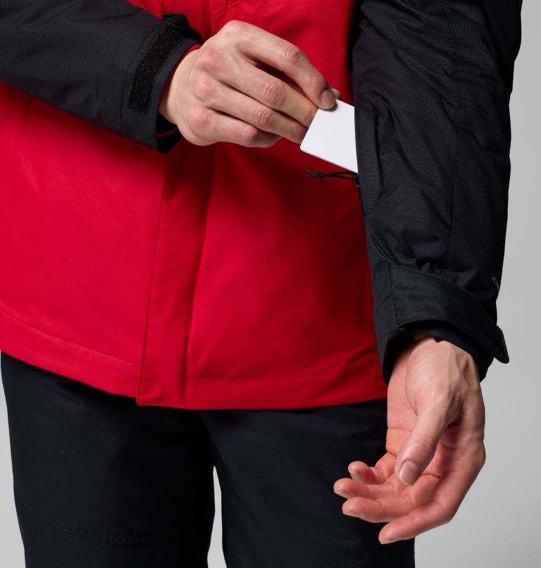 Manteau Interchange Whirlibird V pour hommes, Color: Mountain Red, Black, image 14