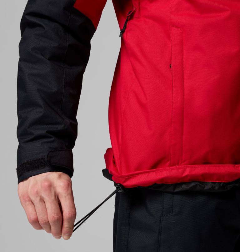 Manteau Interchange Whirlibird V pour hommes, Color: Mountain Red, Black, image 15
