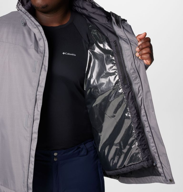 Men's Whirlibird V Interchange Jacket - Big, Color: City Grey Melange, image 7