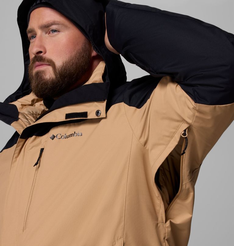 Manteau Interchange Whirlibird V pour hommes – Tailles fortes, Color: Canoe, Black, image 13