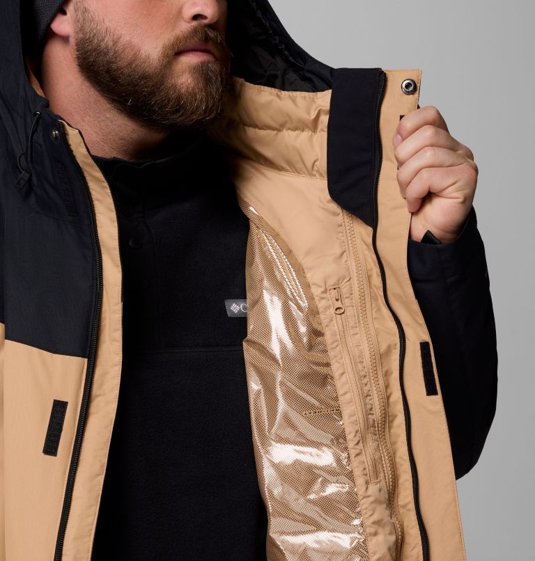 Manteau Interchange Whirlibird V pour hommes – Tailles fortes, Color: Canoe, Black, image 9