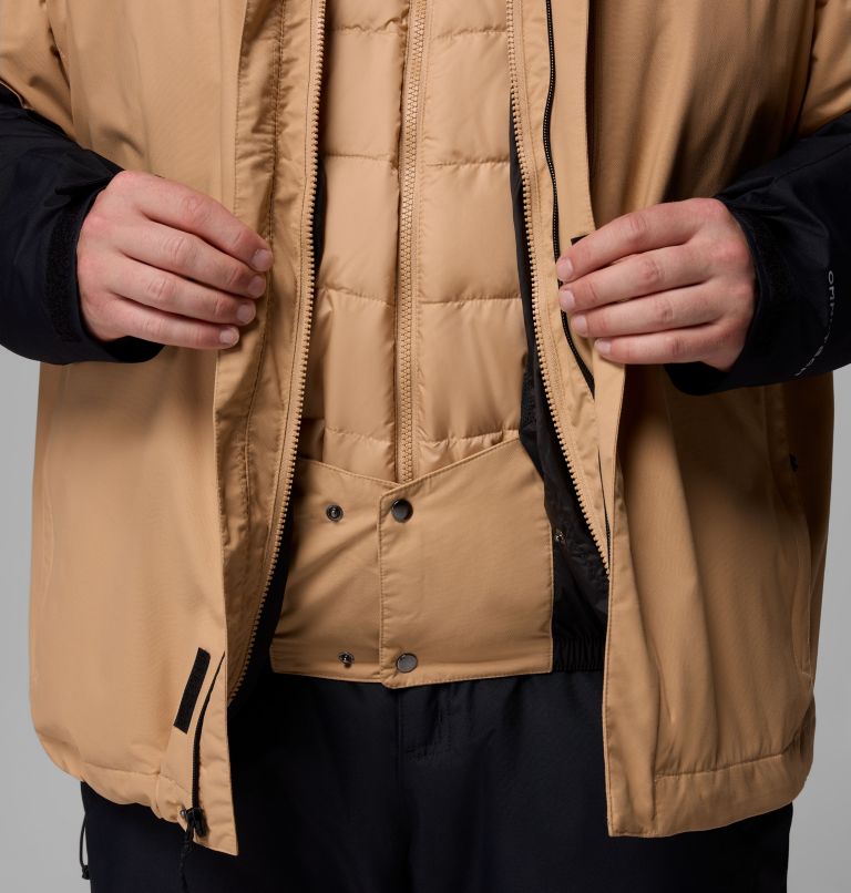 Manteau Interchange Whirlibird V pour hommes – Tailles fortes, Color: Canoe, Black, image 10