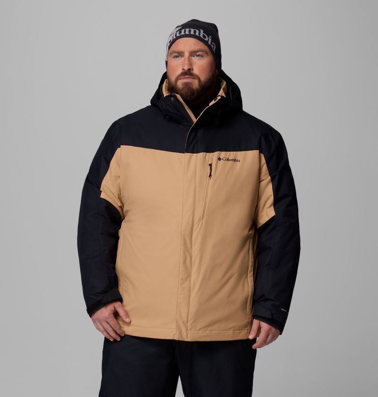 Manteau Interchange Whirlibird V pour hommes – Tailles fortes, Color: Canoe, Black, image 1