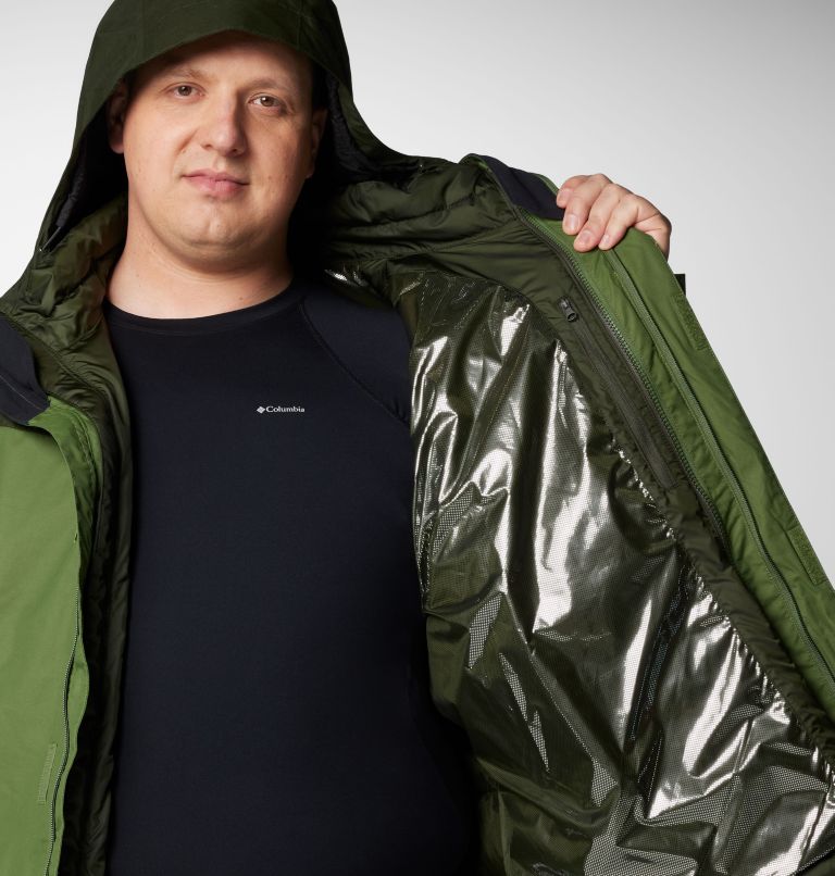 Men's Whirlibird V Interchange Jacket - Big, Color: Canteen, Greenscape, image 6