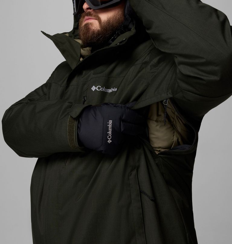 Men's Whirlibird V Interchange Jacket - Big, Color: Greenscape Melange, image 13