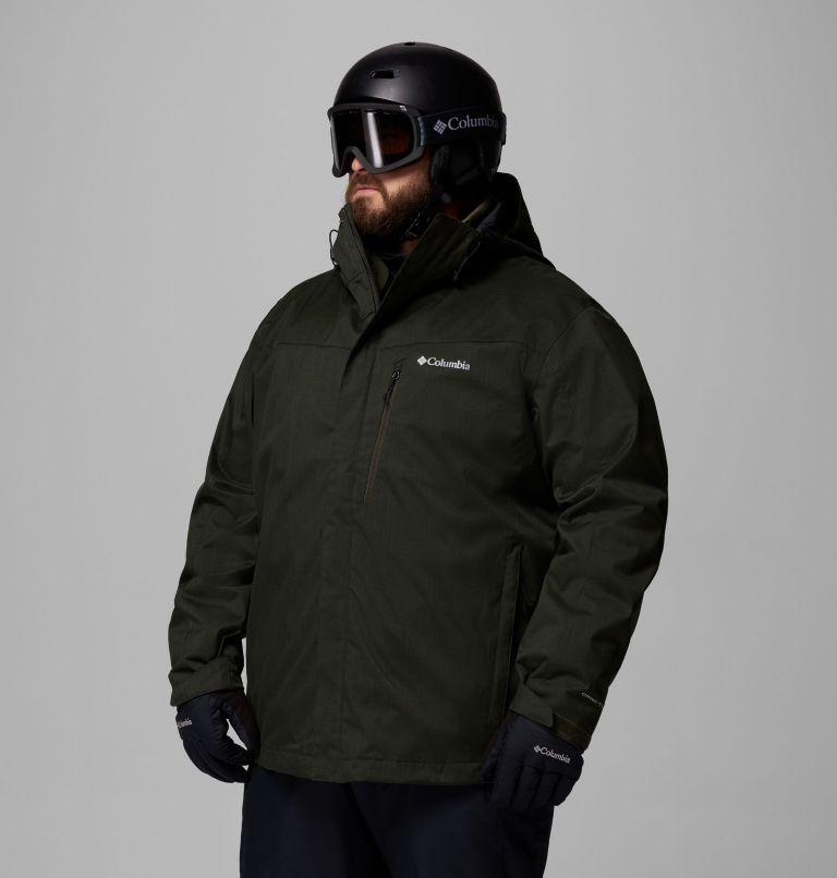 Men's Whirlibird V Interchange Jacket - Big, Color: Greenscape Melange, image 4