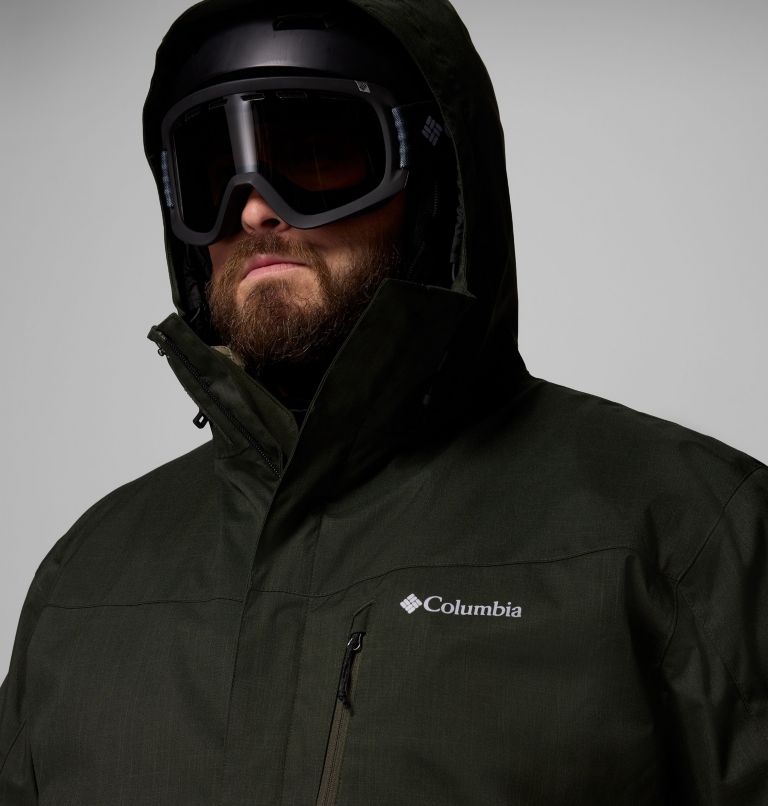 Men's Whirlibird V Interchange Jacket - Big, Color: Greenscape Melange, image 12